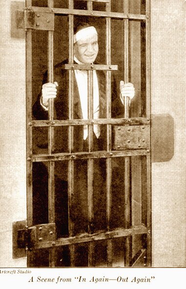A Scene from "In Again&mdash;Out Again"