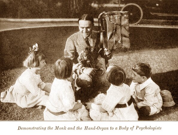 Demonstrating the Monk and the Hand-Organ to a Body of
Psychologists