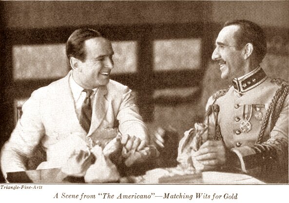 A Scene from "The Americano"&mdash;Matching Wits for Gold